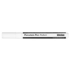 Porslinspenna vit 2 mm