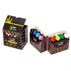 Posca Mop'R PCM-22 Squeeze Marker 8-pack