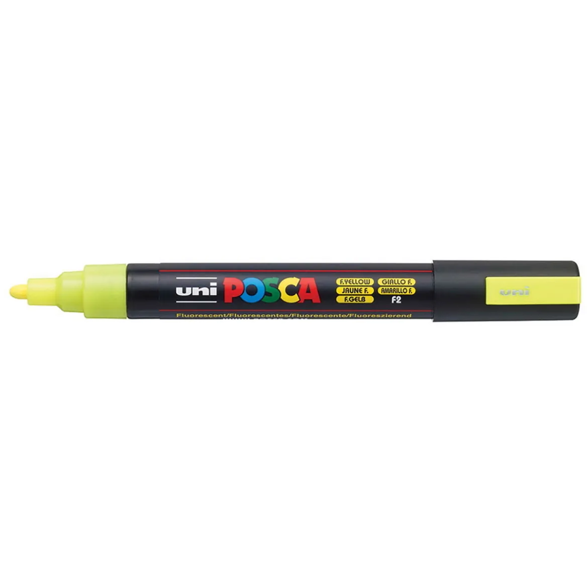 Posca PC-5M Fluorescent yellow 724 (1,8-2,5 mm)