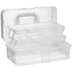Praktisk förvaringslåda av plast – 31×17×14 cm