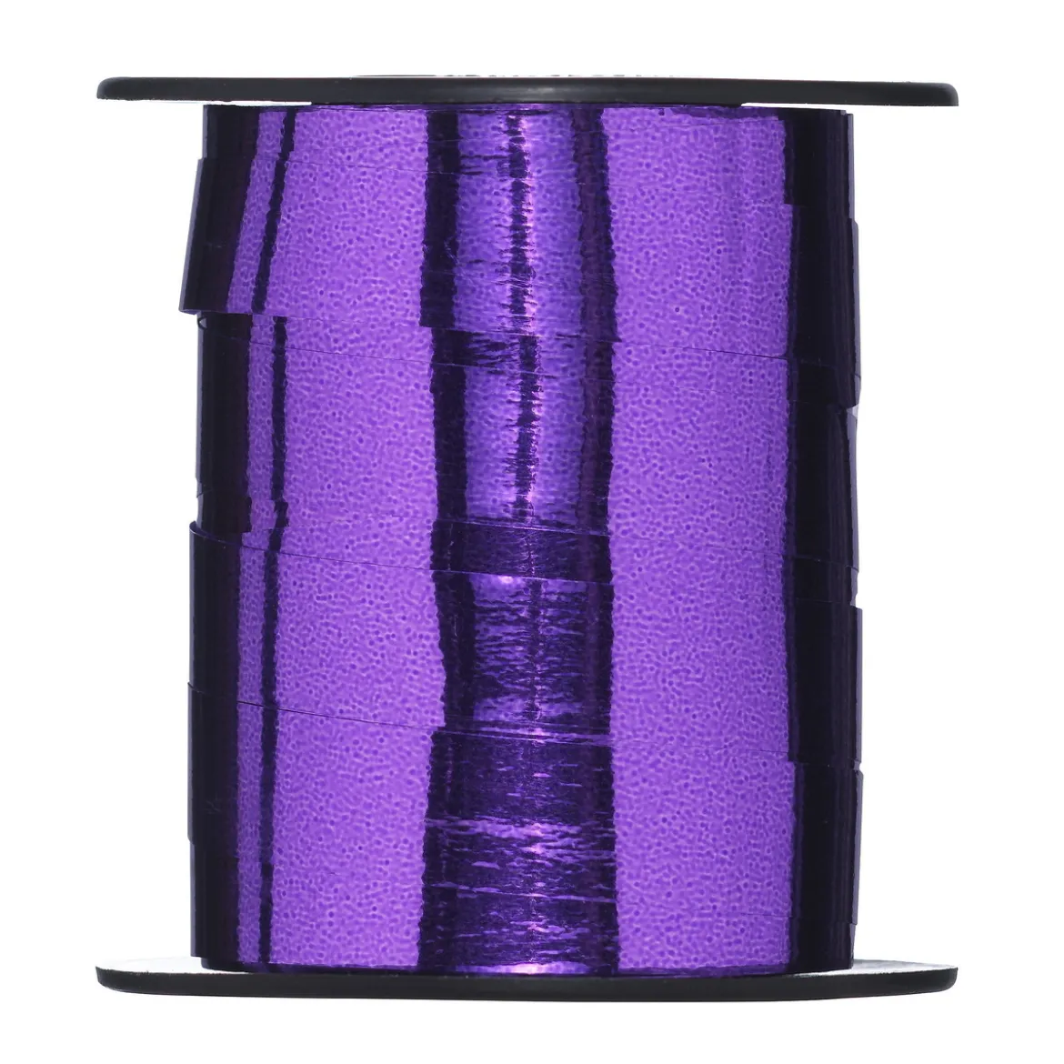 Presentband 25 meter på rulle, 1 cm brett – lila metallic