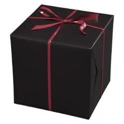 Presentpapper 10m svart