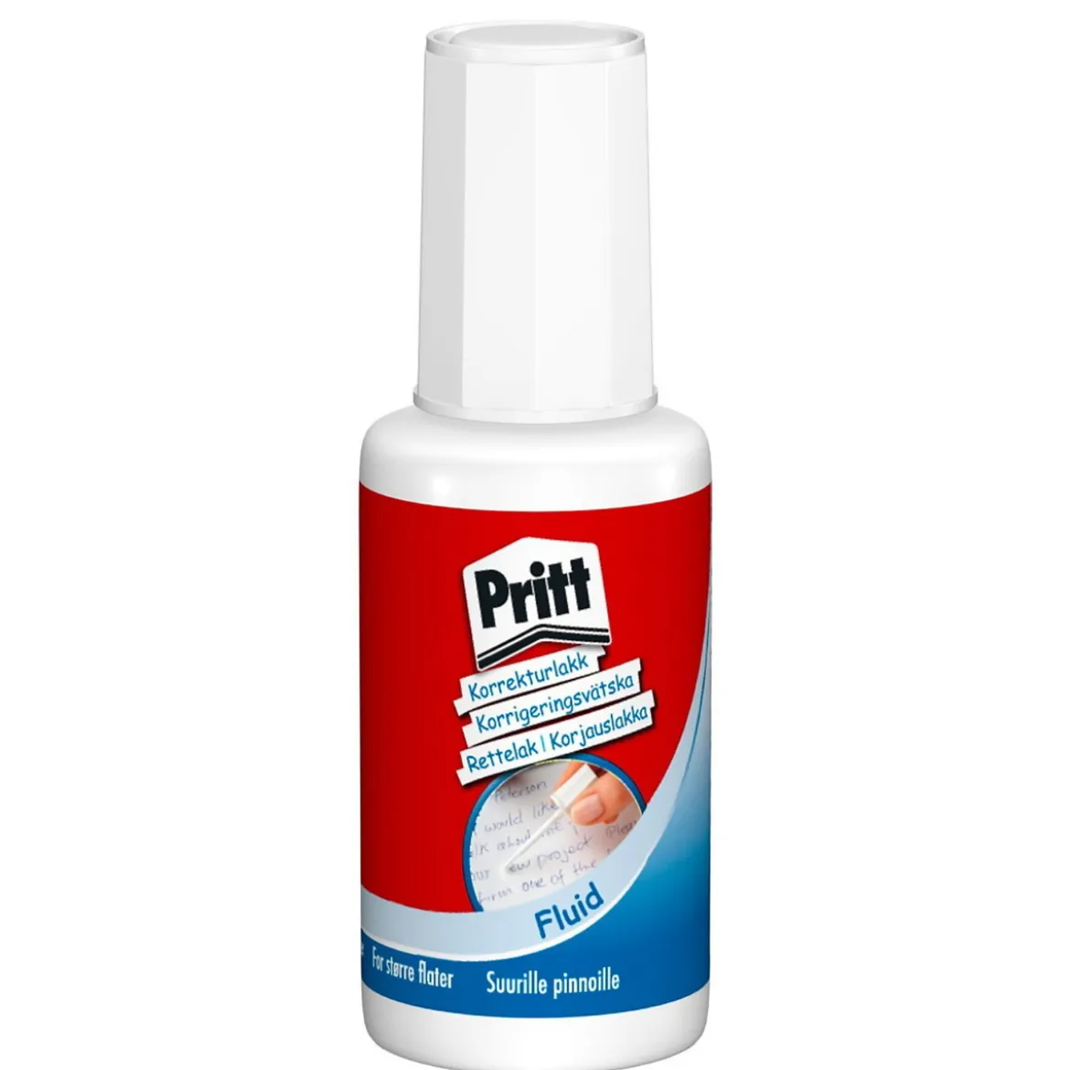 Pritt Tipp-Ex, vit korrigeringsvätska överstrykningsvätska, 20 ml