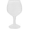 Pärlplatta Midi glas, 9,5×17,5 cm – för våra rörpärlor som är Ø5 mm