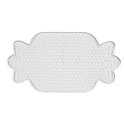 Pärlplatta Midi karamell, 16×8,5 cm – för våra rörpärlor som är Ø5 mm