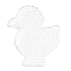 Pärlplatta Midi kyckling, 9,7×8,5 cm – för våra rörpärlor som är Ø5 mm
