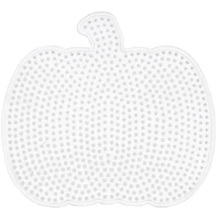 Pärlplatta Midi pumpa halloween, 17×15 cm – för våra rörpärlor som är Ø5 mm