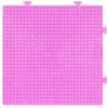 Pärlplatta Midi rosa kvadrat, byggbar, 15×15 cm – för våra rörpärlor som är Ø5 mm