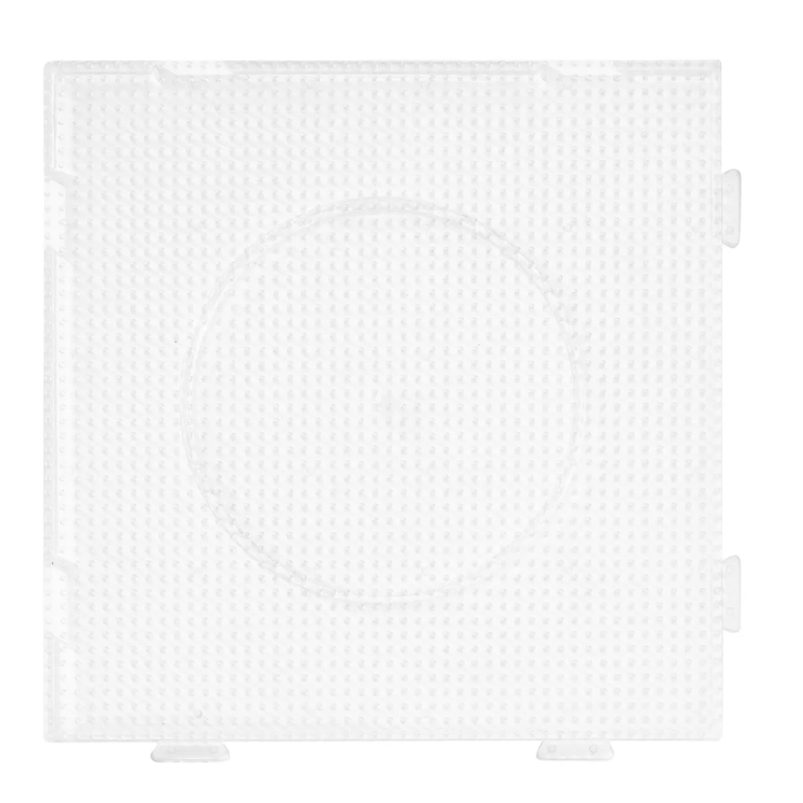 Pärlplatta Mini stor kvadrat, 14×14 cm – för våra Mini-rörpärlor som är Ø2,5 mm