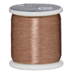 Pärltråd Miyuki 50 meter – blush – 0,2 mm i diameter, tillverkad av 100% nylon