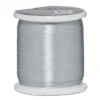 Pärltråd Miyuki 50 meter – silver – 0,2 mm i diameter, tillverkad av 100% nylon