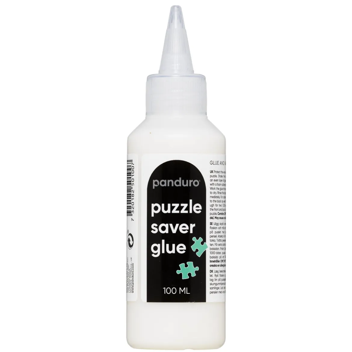 Puzzle Saver Glue, 100 ml pussellim som låter dig limma samman pussel