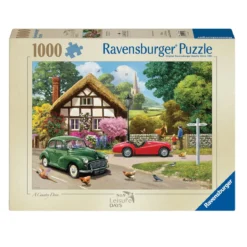 Ravensburger pussel – A Country Drive. 1000 bitar, 70×50 cm.