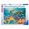 Ravensburger pussel – Blue Underwater World. 1000 bitar, 70×50 cm.