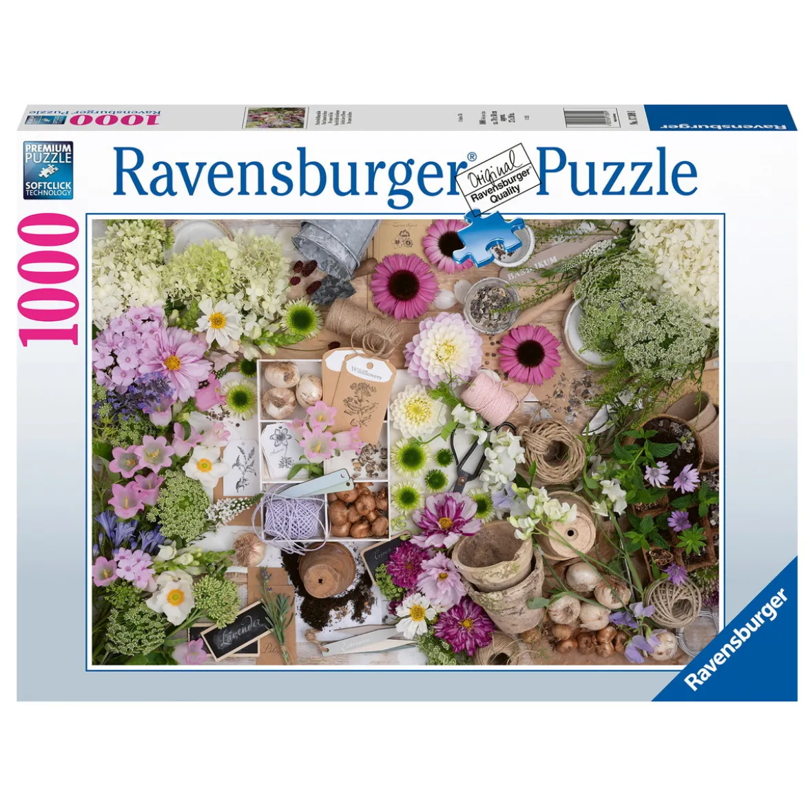 Ravensburger pussel – Magnificent Flower Love. 1000 bitar, 70×50 cm.