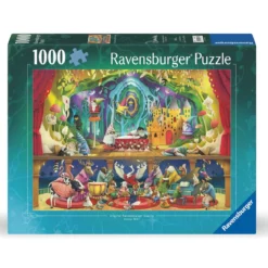 Ravensburger pussel – Snow White and the 7 Gnomes. 1000 bitar, 70×50 cm.