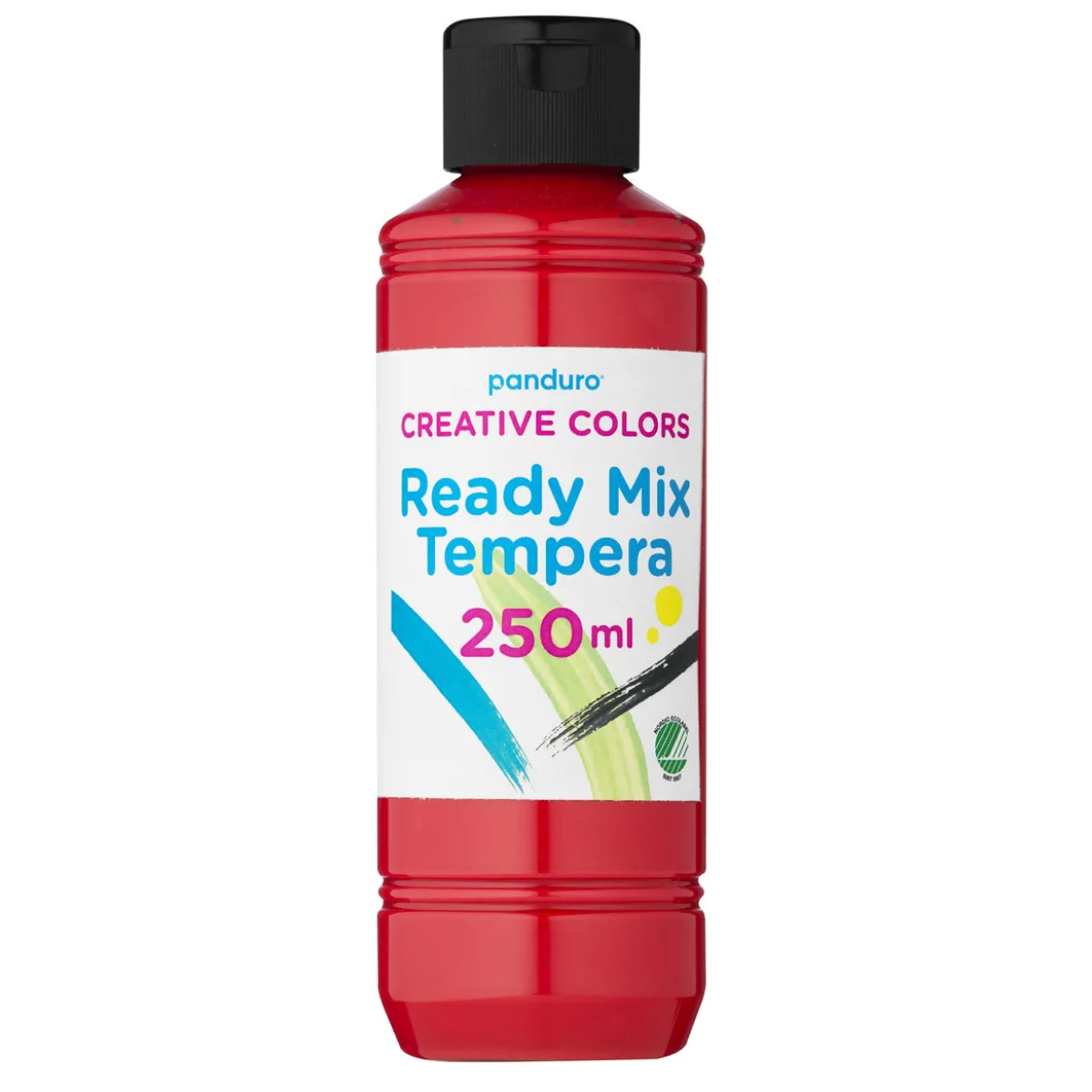 Ready Mix tempera 250ml röd