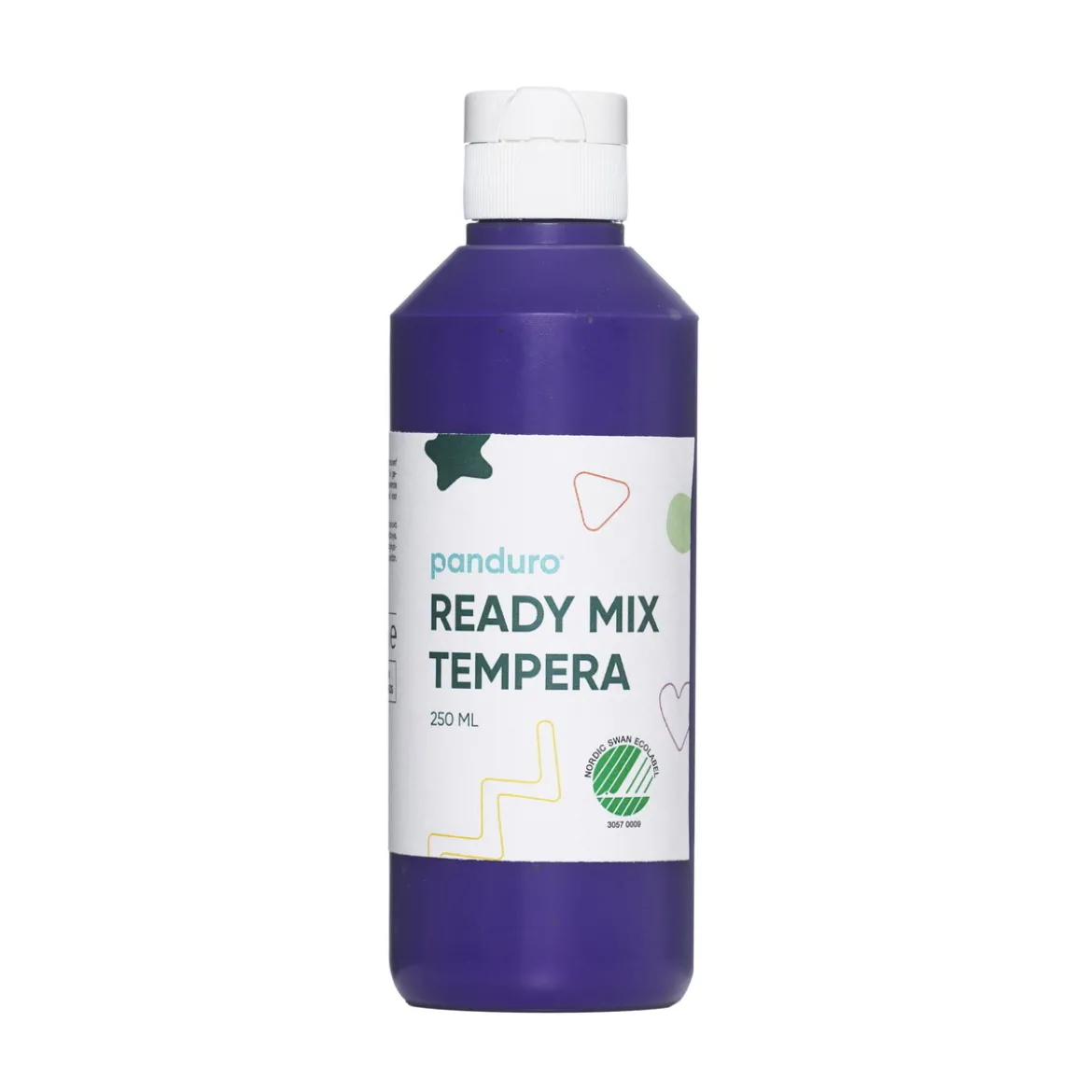 Ready Mix Tempera, svanenmärkt hobbyfärg för barn 250 ml, lila