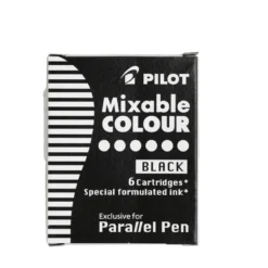 Refill Parallel Pen svart 6 st