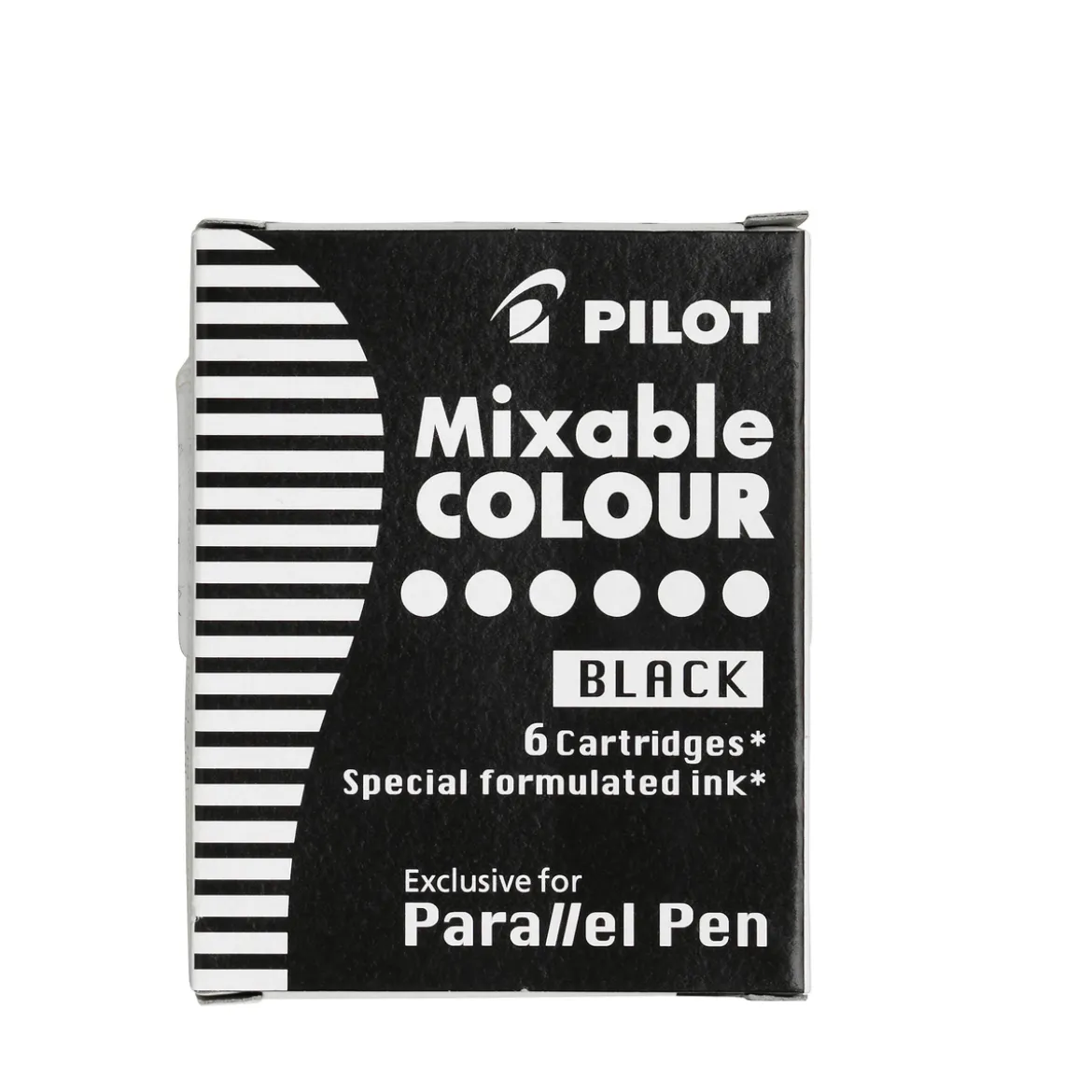 Refill Parallel Pen svart 6 st