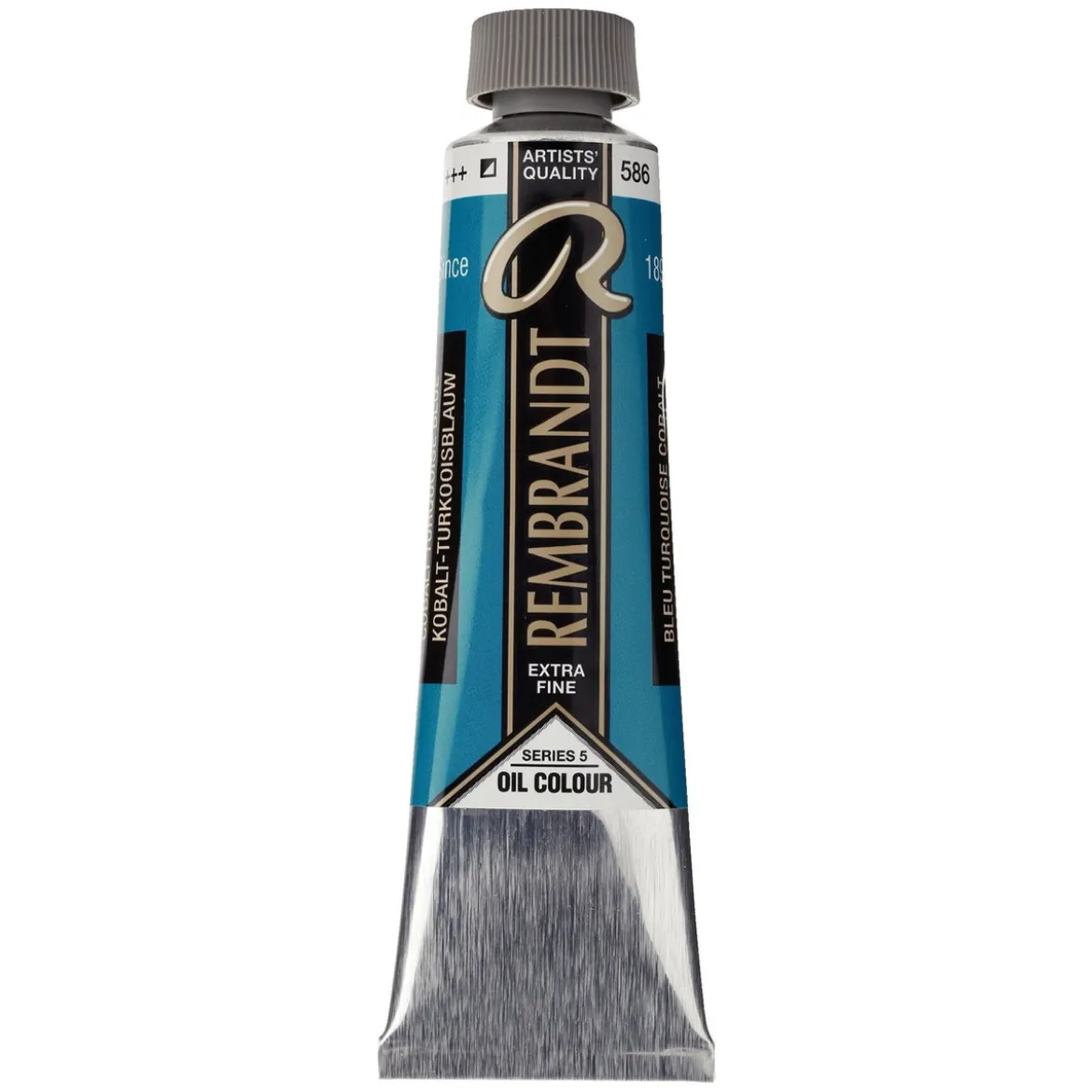 Rembrandt oljefärg 40 ml Cobalt Turquoise Blue - 586