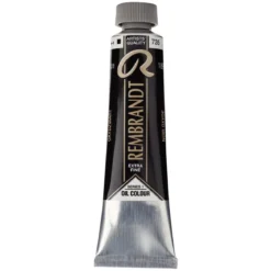 Rembrandt oljefärg 40 ml Oxide Black - 735