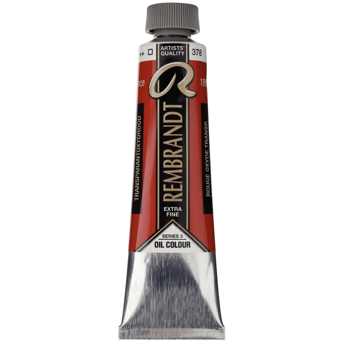 Rembrandt oljefärg 40 ml Transparent Oxide Red - 378
