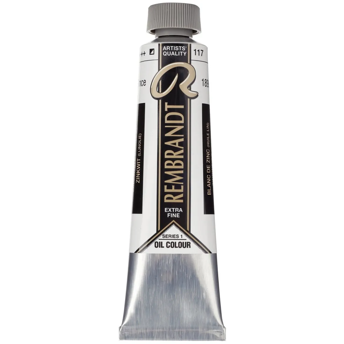 Rembrandt oljefärg 40 ml Zinc White (Linseed oil) - 117