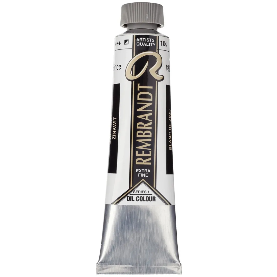 Rembrandt oljefärg 40 ml Zinc White (Safflower Oil) - 104