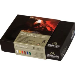 Rembrandt oljefärg start set 6x15 ml