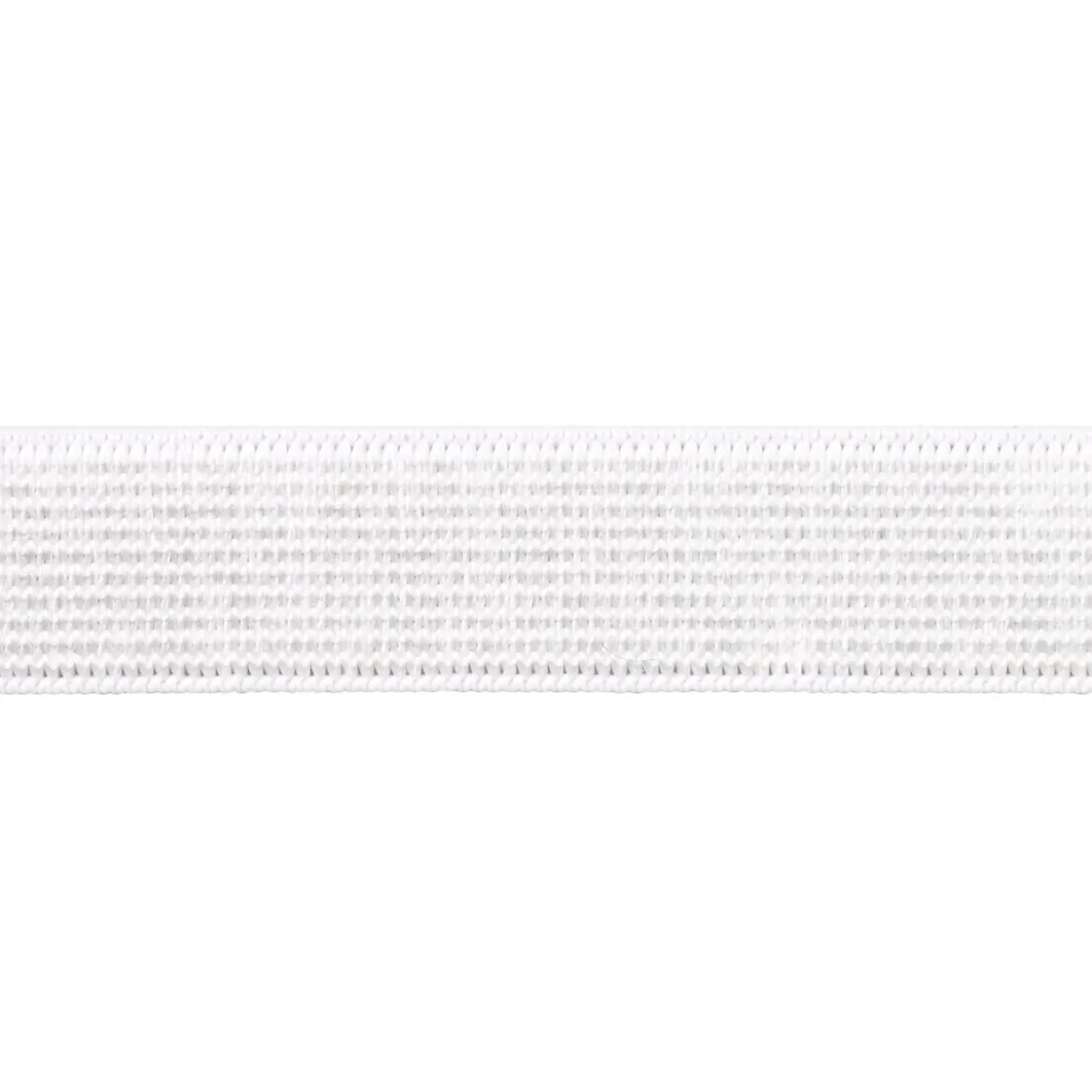 Resårband 6 mm/10 m vit