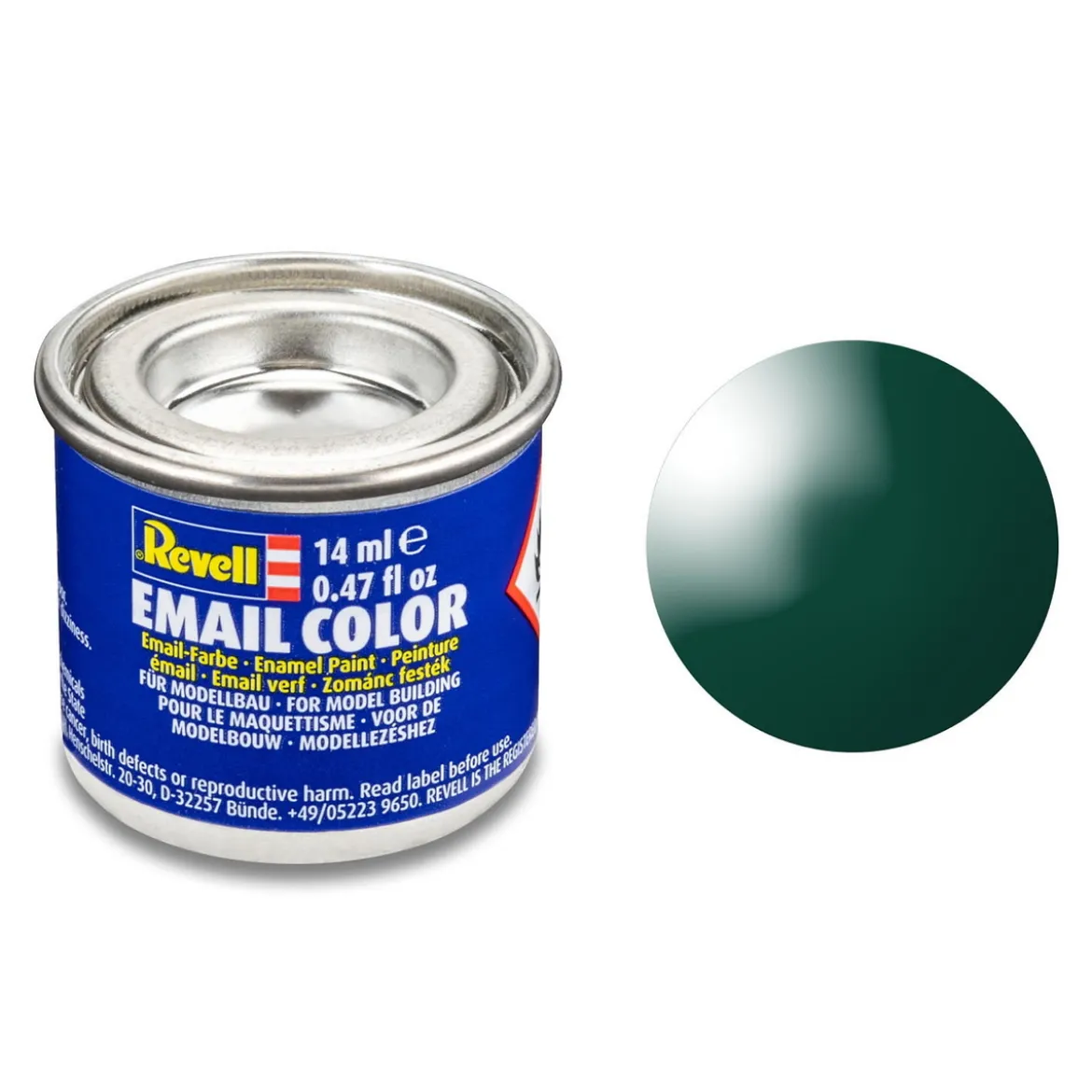 Revell hobbyfärg 14 ml - 62 Sea green / gloss
