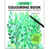 Reverse Colouring Book, en omvänd målarbok med 44 motiv, Cecila Baude-Tagnard