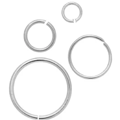 Ringöglor Ø4-13 mm 20st silver