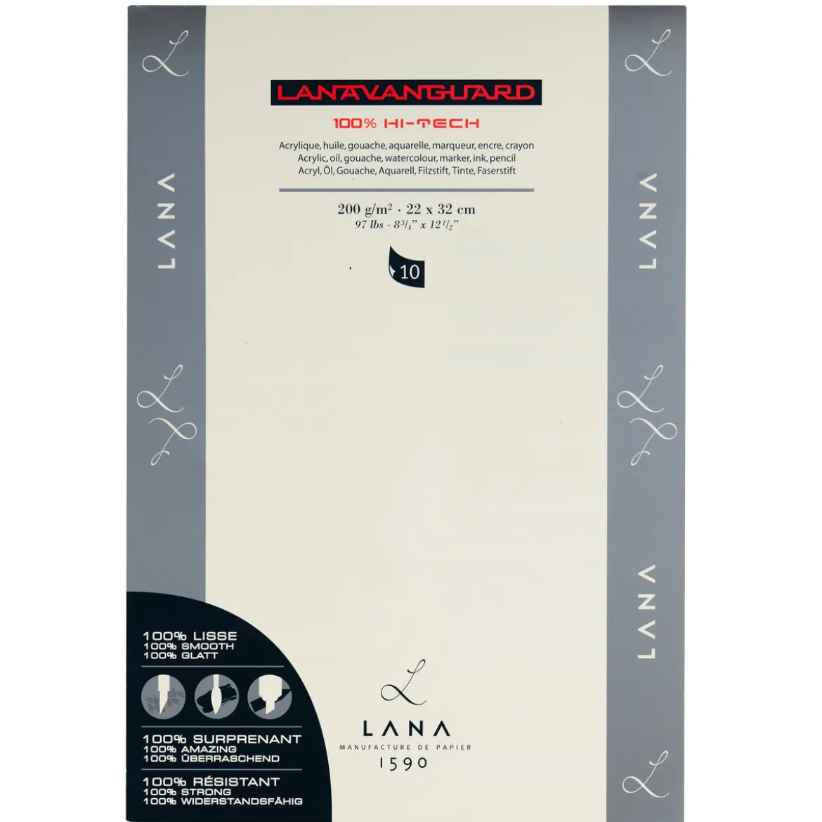 Ritblock LanaVanguard 22x32 cm