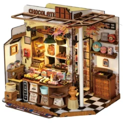 Rolife DIY Henrys Chocolates miniatyr diorama – DG174, 213×170×203 mm