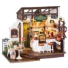 Rolife DIY No.17 Café miniatyr diorama – DG162, 250×150×195 mm