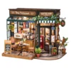 Rolife DIY Tipsy Restaurant miniatyr diorama – DG167, 230×180×182 mm