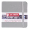 Royal Talens Art Creation Sketch skissbok 12×12 cm, silvrigt omslag – 140 g/m², 80 ark
