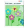 Rörpärlor Midi kit Enkla pärlblommor, 2500 pärlor à Ø5 mm, blomsterpinnar & 4 pärlplattor