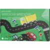 Rörpärlor Midi kit Fordons-tema, 2700 pärlor à Ø5 mm, 2 fyrkantiga pärlplattor + väg-stickers