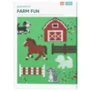 Rörpärlor Midi kit Livet på bondgården, 2400 pärlor à Ø5 mm, & 4 pärlplattor