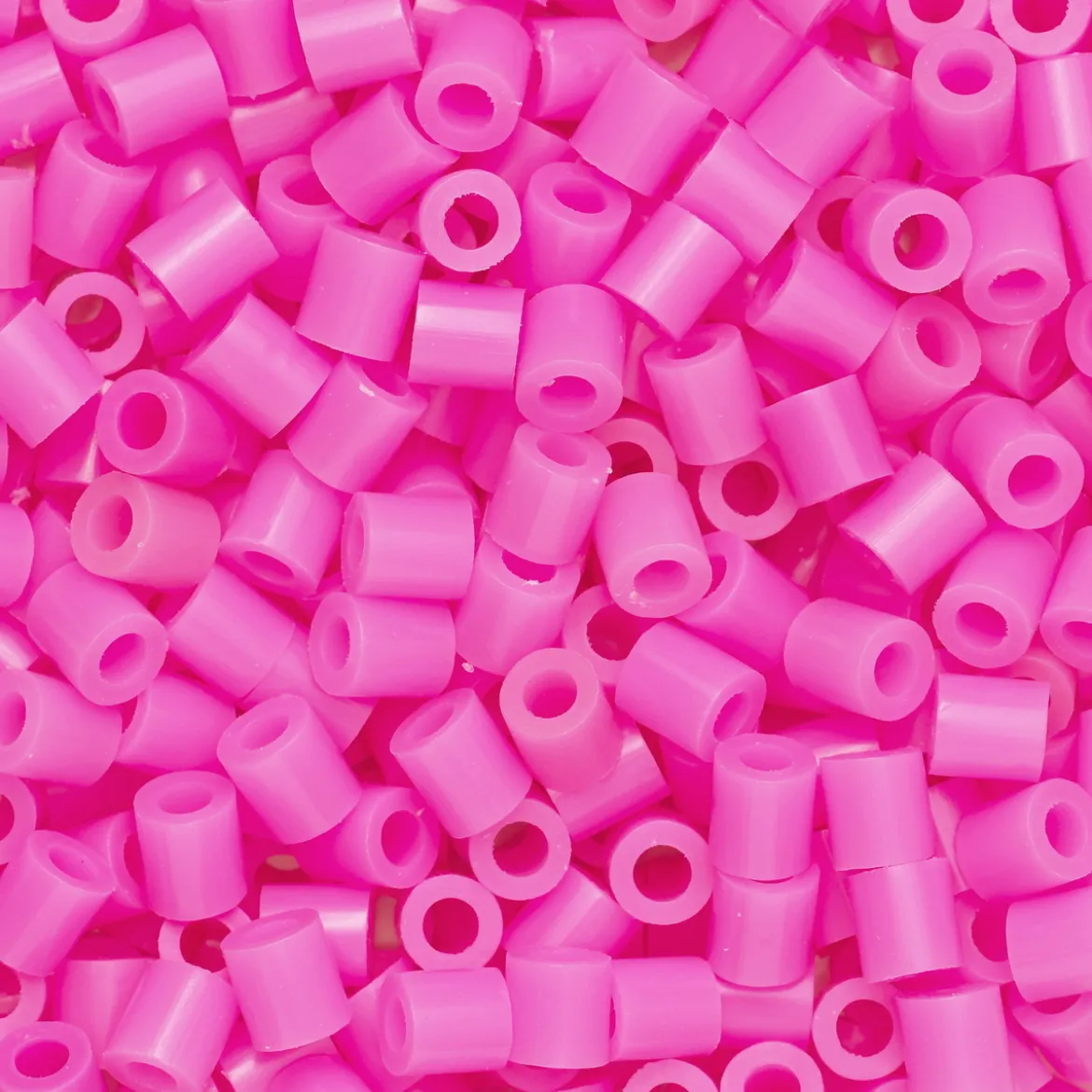 Rörpärlor Midi 1000 st bubbelgum rosa, Ø5 mm