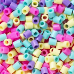 Rörpärlor Midi 1000 st lekfull bubblegum-mix! Ø5 mm