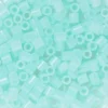 Rörpärlor Midi 1000 st mintgröna med glitter, Ø5 mm