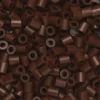 Rörpärlor Midi 1000 st mörkbrun, Ø5 mm