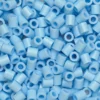 Rörpärlor Midi 1000 st pastellblå, Ø5 mm