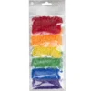 Rörpärlor Mini mixpack Rainbow – 6000 regnbågs-färgade Mini-pärlor som är Ø2,5 mm