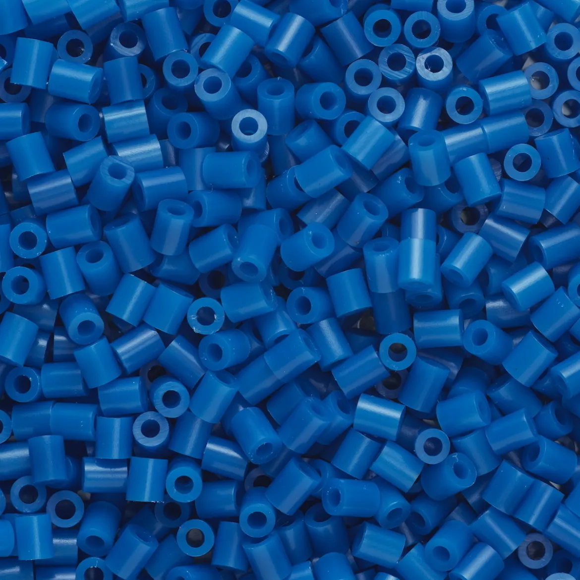Rörpärlor Mini 1000 st blå, Ø2,5 mm