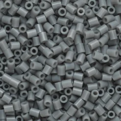 Rörpärlor Mini 1000 st grå, Ø2,5 mm